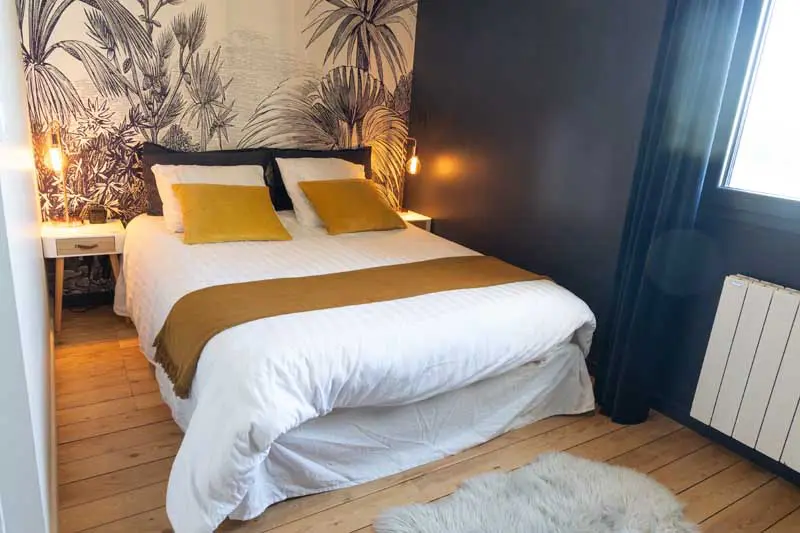 Photo de la chambre 1 de la Maison Paradis, Location de maison en bord de Loire
